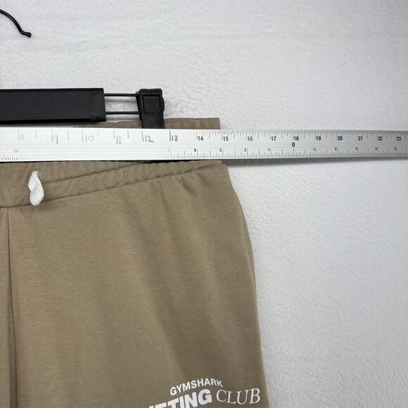 Gymshark Sweatpants Womens Medium Brown GSLC Lifting Club CUffed Joggers Pocket - Picture 4 of 10